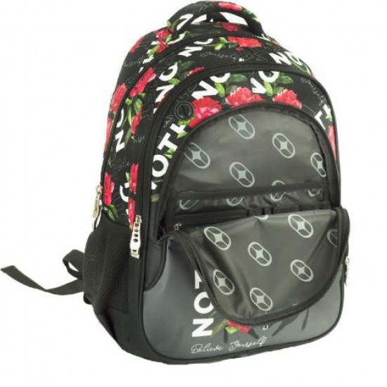 Backpack No Fear Rose Zebra (347-90031) BTS GIOVAS