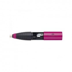 ΓΟΜΑ ΜΕ ΞΥΣΤΡΑ FABER CASTELL TWIST COMBI BLACKBERRY ΓΟΜΑ ΜΕ ΞΥΣΤΡΑ FABER CASTELL TWIST COMBI BLACKBERRY