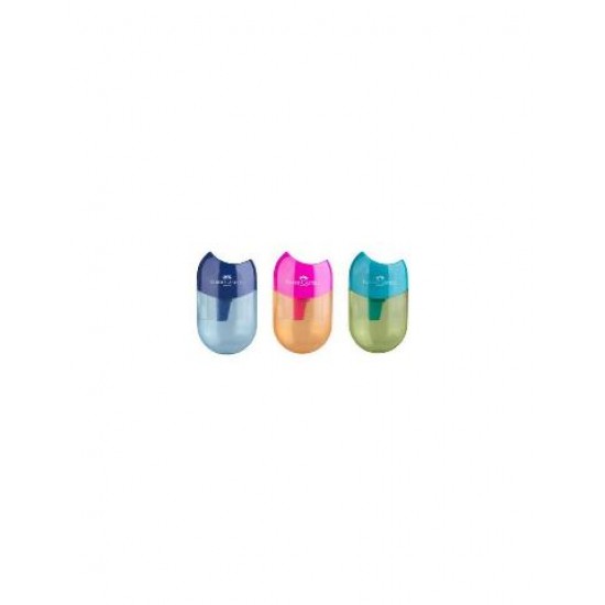Ξύστρα Βαρελάκι Faber Castell 183515 Apple (3 Χρώματα)