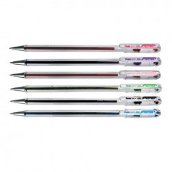 ΣΤΥΛΟ ΔΙΑΡΚΕΙΑΣ PENTEL MEDIUM BK77A - ΔΙΑΦΟΡΑ ΧΡΩΜΑΤΑ