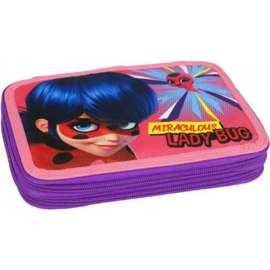 Ladybug Girl Power Κασετίνα Διπλή 2021 (346-05100)