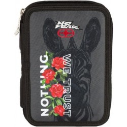 No Fear Rose Zebra Κασετίνα Διπλή 2021 (347-90100)