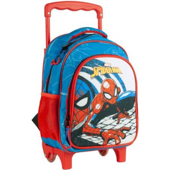 Spiderman CM Σακίδιο Νηπιαγωγείου Trolley 2021 (337-79072)