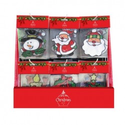 CHRISTMAS WINDOW STICKER 10Χ10EC -GEL