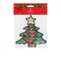 CHRISTMAS WINDOW STICKER 10Χ10EC -GEL