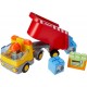 Playmobil 1.2.3 Tipper Truck With Worker 70126