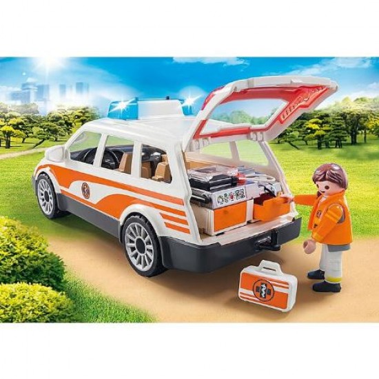 PLAYMOBIL CITY LIFE FIRST AID VEHICLE (#70050)