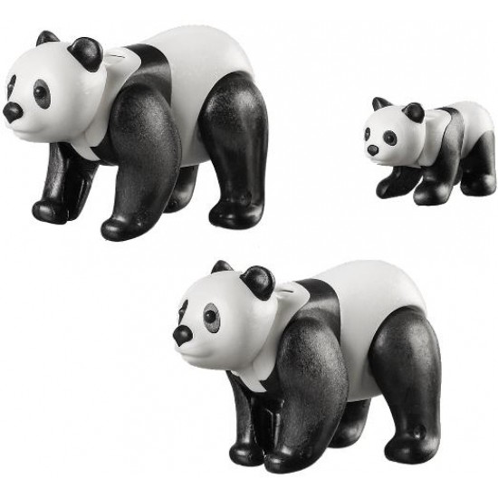 Playmobil Two Pandas with their Baby