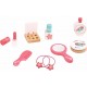 WOODEN TOY SUITCASE MAKEUP KIT PINK TL993