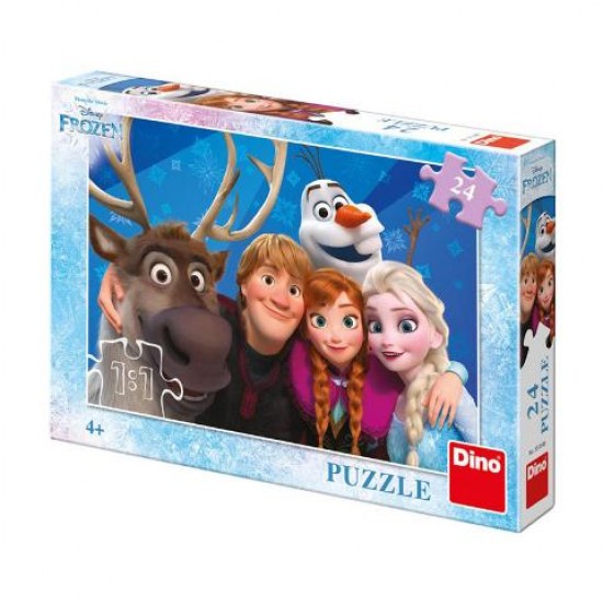 Puzzle παιδικά: Dino Παζλ Frozen Selfie 24 Τεμάχια