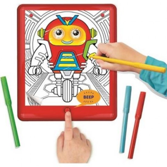 ELECTRONIC PAINTING TABLET WITH SOUNDS AND LIGHT