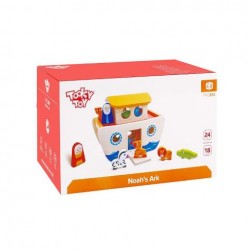 Παιχνίδια TOOKY TOY ΞΥΛΙΝΗ ΚΥΒΩΤΟΣ ΤΟΥ ΝΩΕ 304