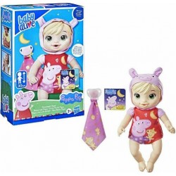 Hasbro Κούκλα Baby Alive Goodnight Peppa Pig