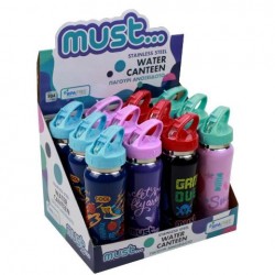 ΠΑΓΟΥΡΙ 500ML ΑΝΟΞΕΙΔΩΤΟ 6,8Χ22,5 MUST 4ΣΧ