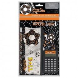 ΣΧΟΛΙΚΟ ΣΕΤ MUST ΜΕ ΚΟΜΠΙΟΥΤΕΡΑΚΙ ΚΑΙ ΚΑΣΕΤΙΝΑΚΙ PVC 6ΤΕΜ TRUE FOOTBALL