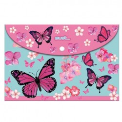 ΦΑΚΕΛΟΣ ΚΟΥΜΠΙ Α4 MUST BUTTERFLY ΦΑΚΕΛΟΣ ΚΟΥΜΠΙ Α4 MUST BUTTERFLY