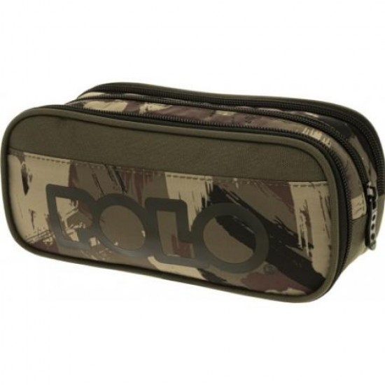 POLO PENCIL CASE CRYPTIC (P.R.C.) MILITARY GREEN