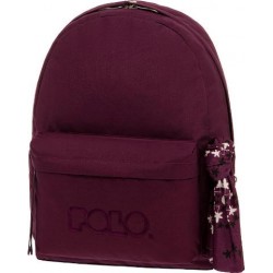 POLO ΣΑΚΙΔΙΟ ORIGINAL SCARF (P.R.C.) ΜΩΒ ΣΚΟΥΡΟ POLO ΣΑΚΙΔΙΟ ORIGINAL SCARF (P.R.C.) ΜΩΒ ΣΚΟΥΡΟ