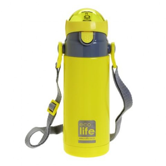 ΠΑΓΟΥΡΙ ΘΕΡΜΟΣ ECO LIFE KIDS ΑΝΟΞΕΙΔΩΤΟ 0,40L ΚΙΤΡΙΝΟ
