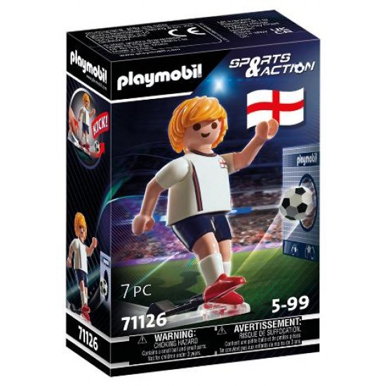 PLAYMOBIL SPORTS AND ACTION ΠΟΔΟΣΦΑΙΡΙΣΤΗΣ ΕΘΝΙΚΗΣ ΑΓΓΛΙΑΣ 71126