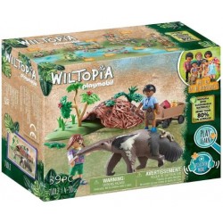 PLAYMOBIL WILTOPIA ΠΑΙΔΙΑ ΦΡΟΝΤΙΣΤΕΣ ΖΩΩΝ ΜΕ ΜΥΡΜΗΓΚΟΦΑΓΟ 71012