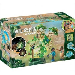 PLAYMOBIL WILTOPIA ΦΩΤΙΖΟΜΕΝΟ ΤΡΟΠΙΚΟ ΔΕΝΤΡΟ ΚΑΙ ΕΞΕΡΕΥΝΗΤΕΣ 71009