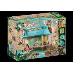 PLAYMOBIL WILTOPIA ΣΤΑΘΜΟΣ ΠΕΡΙΘΑΛΨΗΣ ΑΓΡΙΩΝ ΖΩΩΝ 71007