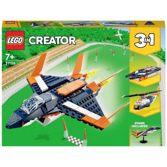 LEGO CREATOR SUPERSONIC-JET 31126