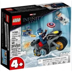 LEGO MARVEL CAPTAIN AMERICA AND HYDRA FACE OFF 76189