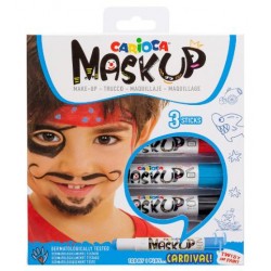 CARIOCA MASK UP 3 ΜΑΡΚΑΔΟΡΟΙ CARNIVAL