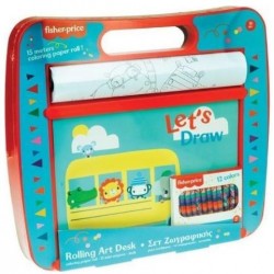GIM ΣΕΤ ΖΩΓΡΑΦΙΚΗΣ ROLLER FISHER PRICE GIM ΣΕΤ ΖΩΓΡΑΦΙΚΗΣ ROLLER FISHER PRICE