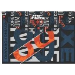 BMU ΦΑΚΕΛΟΣ ΚΟΥΜΠΙ A4 NO FEAR BLUE CORE