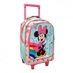 ΤΣΑΝΤΑ ΤΡΟΛΛΕΥ ΔΗΜΟΤΙΚΟΥ 34X20X45 3ΘΗΚΕΣ MINNIE MOUSE