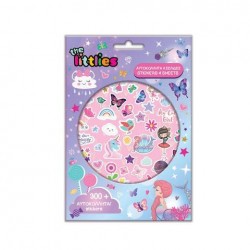 ΑΥΤΟΚΟΛΛΗΤΑ 300ΤΕΜ ΜΠΛΟΚ 14,5Χ21,5ΕΚ THE LITTLES GIRL