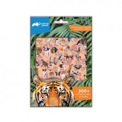 ΑΥΤΟΚΟΛΛΗΤΑ 300ΤΕΜ ΜΠΛΟΚ 14,5Χ21,5ΕΚ ANIMAL PLANET