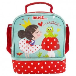 ΤΣΑΝΤΑΚΙ ΦΑΓΗΤΟΥ MUST YUMMY 24Χ12Χ20 ΙΣΟΘΕΡΜΙΚΟ PRINCESS WITH FROG