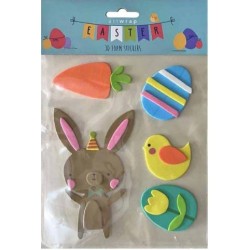 ΔΙΑΚΟΣΜΗΤΙΚΑ EVA ΛΑΓΟΣ - ΑΥΓΑ 18χ15,5cm