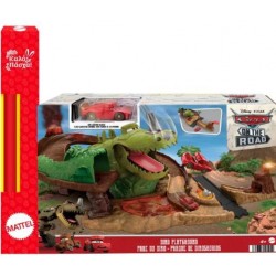 MATTEL CARS ''ON THE ROAD'' ΣΕΤ ΠΑΙΧΝΙΔΟΥ ΜΕ ΤΥΡΑΝΝΟΣΑΥΡΟ ΡΕΞ MATTEL CARS ''ON THE ROAD'' ΣΕΤ ΠΑΙΧΝΙΔΟΥ ΜΕ ΤΥΡΑΝΝΟΣΑΥΡΟ ΡΕΞ