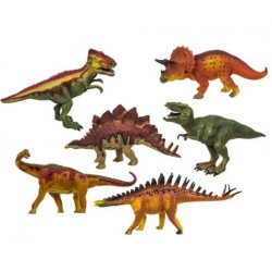 ΔΕΙΝΟΣΑΥΡΟΙ 6 ΣΧΕΔΙΑ 16cm - 18cm