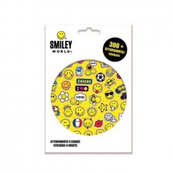 ΑΥΤΟΚΟΛΛΗΤΑ 300ΤΕΜ ΜΠΛΟΚ 14,5Χ21,5ΕΚ SMILEY