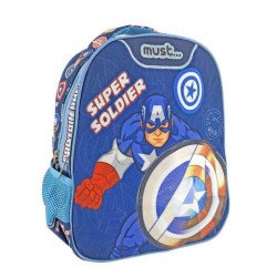 ΤΣΑΝΤΑ ΠΛΑΤΗΣ ΝΗΠΙΟΥ 27Χ10Χ31 2ΘΗΚΕΣ CAPTAIN AMERICA SUPER SOLDIER ΤΣΑΝΤΑ ΠΛΑΤΗΣ ΝΗΠΙΟΥ 27Χ10Χ31 2ΘΗΚΕΣ CAPTAIN AMERICA SUPER SOLDIER