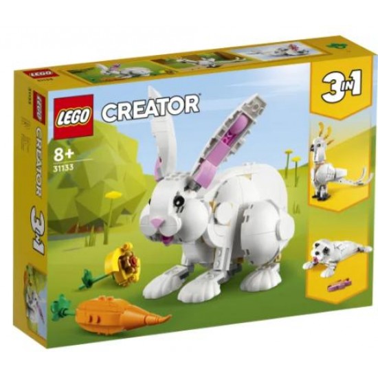 LEGO CREATOR 3 ΣΕ 1 WHITE RABBIT 31133