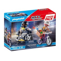 PLAYMOBIL STARTER PACK ΑΣΤΥΝΟΜΙΚΗ ΚΑΤΑΔΙΩΞΗ ΛΗΣΤΗ ΚΟΣΜΗΜΑΤΩΝ 71255