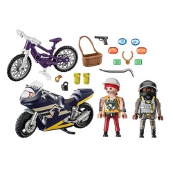 PLAYMOBIL STARTER PACK ΑΣΤΥΝΟΜΙΚΗ ΚΑΤΑΔΙΩΞΗ ΛΗΣΤΗ ΚΟΣΜΗΜΑΤΩΝ 71255