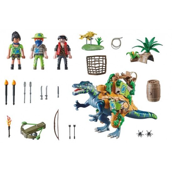 PLAYMOBIL DINO RISE ΣΠΙΝΟΣΑΥΡΟΣ ΚΑΙ ΕΞΕΡΕΥΝΗΤΕΣ 71260