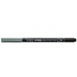 ΜΑΡΚΑΔΟΡΟΙ LYRA AQUA BRUSH DUO COLD GREY MEDIUM L6520097
