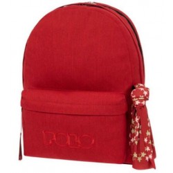 ΣΑΚΙΔΙΟ ORIGINAL DOUBLE SCARF DARK RED–ΚΟΚΚΙΝΟ ΣΚΟΥΡΟ 901235-3101