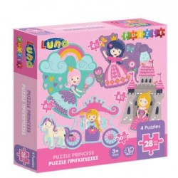 PUZZLE 4 ΣΕ 1 28ΤΜΧ ΠΡΙΓΚΙΠΙΣΣΕΣ PUZZLE 4 ΣΕ 1 28ΤΜΧ ΠΡΙΓΚΙΠΙΣΣΕΣ