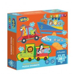 PUZZLE 4 ΣΕ 1 28ΤΜΧ ΟΧΗΜΑΤΑ PUZZLE 4 ΣΕ 1 28ΤΜΧ ΟΧΗΜΑΤΑ