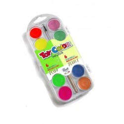 ΝΕΡΟΜΠΟΓΙΕΣ TOY COLOR 12 ΧΡΩΜΑΤΩΝ (6 FLUO-6 PEARLY) ΝΕΡΟΜΠΟΓΙΕΣ TOY COLOR 12 ΧΡΩΜΑΤΩΝ (6 FLUO-6 PEARLY)